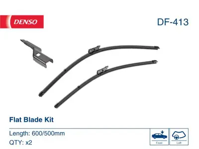 DENSO DF413 Wiper Blades 86542PA060 61610038597 31662390 93195942 61617469820 3397118970 1714581 76630S9AA01 5911181 28890VB010