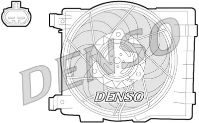 DENSO DER20015 Engine Cooling 1341332 1529595 WG1025676 700661190 3M519H307AB 3M519H307AC 1498060 1320135 1447501 ZY081335XF