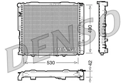 DENSO DRM17034 Engine Cooling A1245001003 8MK376712461 BM745 1245004403 A1245004403 1245000903 8MK376712464 MSA2068 CR294000P BM691