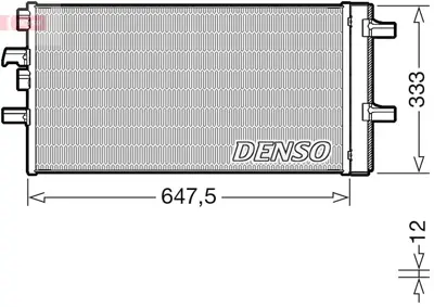 DENSO DCN05108 Condenser 64509271205 BW5603D 52030N 6015701 AC894000P 163001 8FC351009711 940741 350474 43770