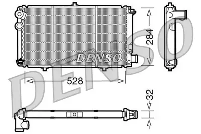 DENSO DRM07001 Engine Cooling 95496579 1301K0 95593182 9624765480 95616762 1350517020 9605066980 96029202 95496528 1300TG