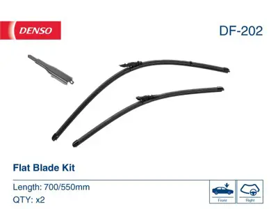 DENSO DF202 Wiper Blades 1613157580 VM421 3397007221 A221S 642339 737000000 2800011160280 3397118946 3397118976 6426TA