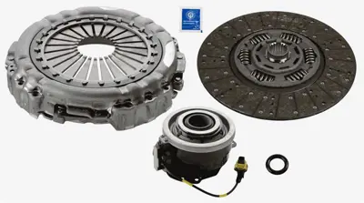 SACHS 3400710072 Sachs Clutch Kit Xtend Plus Csc 242500103 A0032502115 A0032503515 102503004 A0102500104 A0242500103 A0102503004 102500104 32507015 A0102506104