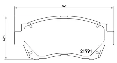 MAGNETI MARELLI 363700483027 Brembo Balata Apollo Sw Jm On 0446524010