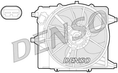 DENSO DER23003 Engine Cooling 7701045816 7701070315 5090603 7701044185 7701051495 414300 7701051483 RT7544 7701057254 7701044183