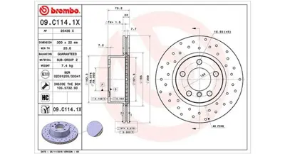 MAGNETI MARELLI 360406145002 Brembo Disk 1 F20 On 34116792217 DI956955 B2057V V499 150349752 55385PRO 18133 BBD5264 150349720 1421586