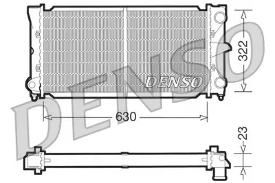 DENSO DRM32025 Engine Cooling 15605027 353121253E 348285 9000743 9537208 376713351 651611 1102042 4787040 VN2072