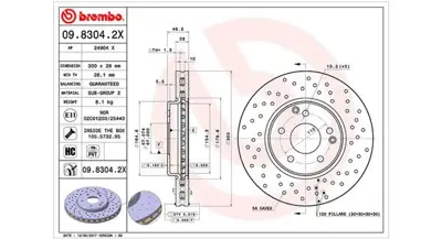 MAGNETI MARELLI 360406006802 Brembo Disk Classe C W203 2034210512 V3080022 54060 C3M023ABE 203421051264 TXD0075 BV8401 BS4540B 1636918780 528106