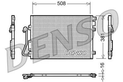 DENSO DCN37001 Condenser 6001550660 8200090213 8200513983 35771 8200241088 RT5376 RT5376D AC802000P TSP0225635 814051