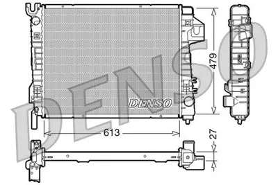 DENSO DRM06020 Engine Cooling 105382 DRM06020 52028829AC 52028829AE 520148N 69017 D7Y034TT 20012702 53712 CU2479
