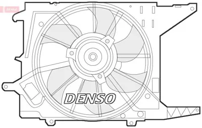 DENSO DER37003 Engine Cooling 214815057R WG1775722 6001548527 5092008 352109 ERE100 DER37003 352103 8200765566 1514747
