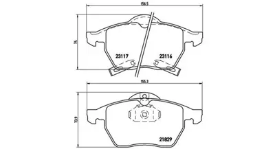 MAGNETI MARELLI 363700459029 Brembo Balata 900 Ii On 5P648 LP1600 205097 8221180 90512037 PCP1268 628781 986424676 32017604 5232350