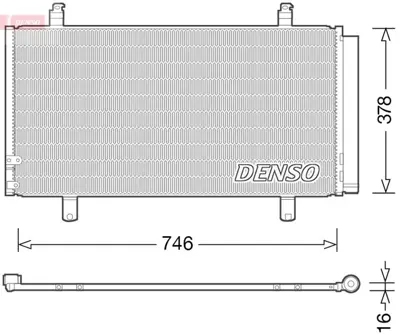 DENSO DCN50048 Condenser 8846006230 53005698 CD010605M 8846033170 940443 TO5698 DCN50048 TO5698D 357370 212107N