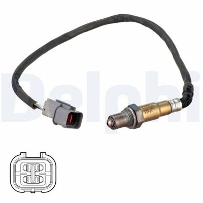 DELPHI ES21189-12B1 Oksijen Sensörü 392102B320 3921003030 258986745 392102B310 3921003080 EOS3024 640258986745 884543009 498346 258986655