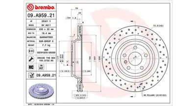 MAGNETI MARELLI 360406122401 Brembo Disk Classe M W166 1664230412 24012202871 92254505 9A95921 MDC2671 BDR269920 8120231031C ADU174386 8DD355122551 BG4934C