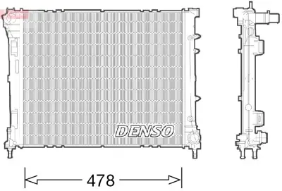 DENSO DRM09043 Engine Cooling RA0111251