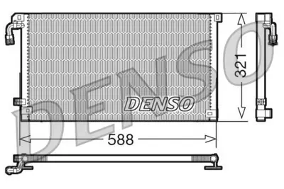 DENSO DCN07004 Condenser 6455V0 94191 816964 8033005 350203287000 TSP0225119 CN5131 707M31 47133 9616987780