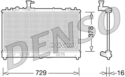 DENSO DRM44026 Engine Cooling RDA273004 MAZD5465A 21270004 L32815200 DRM44026 DRM44027 8MK376769681 L32815200A M55892 27002163