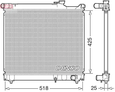 DENSO DRM47037 Engine Cooling RDA143047 320025N 1770068D00000 1770078E20 1770068D10000 1143047 SZ2077 1770078E10 320046N 1770078E00000