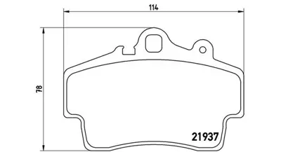 MAGNETI MARELLI 363700465007 Brembo Balata Boxster 986 On 98635139311 PAD1068 13046048152 LP1411 6113949 6117569 98635193915 GDB1394 2193715504 37417OE
