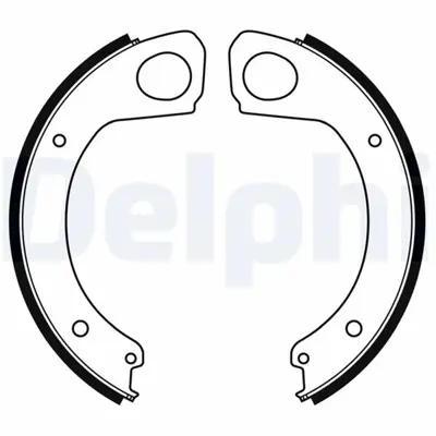 DELPHI LS2174 El Fren Balatası Balata Isuzu Nqr Fuso Canter Fe859 Euro5 Temsa Prestıj 1462200130 1462200190 1462200200 1462200250 1462200260 1K0249390 8970429340 8970429341 MK501035 SU00200693