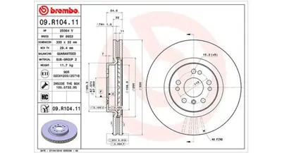 MAGNETI MARELLI 360406064201 Brembo Disk Classe M W164 On 1644210412 562403JC1 DI0556 8DD355113171 230937C BG9968 1815343392 956423 DDF1533C 562403J