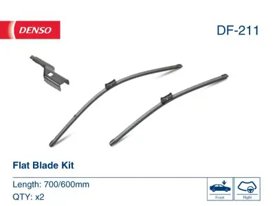 DENSO DF211 Wiper Blades 13418996 3397118965 3397007585 13418997 VM901 VF901 577901