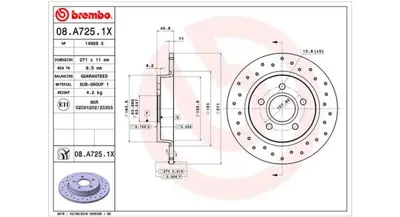 MAGNETI MARELLI 360406095502 Brembo Disk Focus Iii Arka 1704765 DDF2061C 11150986479763 1115PM0000534 39689 9291366 4608A72510 BV612A315BA 6110566 18142
