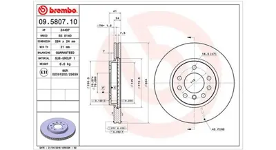 MAGNETI MARELLI 360406037800 Brembo Disk Calibra A C89 On 8699903090434 4241428 352164 7701365808 L10801 1322663080 SB58 425070 BSK6126 819627
