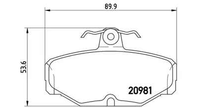 MAGNETI MARELLI 363700424018 Brembo Balata Ace Arka 6785599 6162338 D3827271 602928 9512 468981 BP364 1637872 20304381 305300