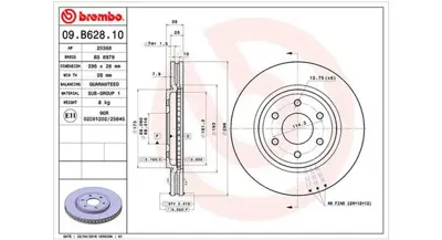 MAGNETI MARELLI 360406126100 Brembo Disk Np300 Navara On 40206EB300 5815202275 9B62510 BD4200 8DD355119172 BS8978 402069BE0A 17887 ND2033K 6103710