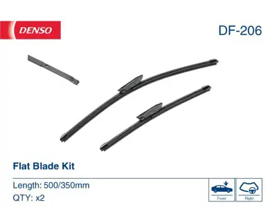 DENSO DF206 Wiper Blades 288909707R 4538242200 577801 A4538242200 A4538242100 4538242300 A4538241300 A4538241400 3397014095 4538241400