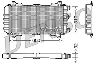 DENSO DRM10018 Engine Cooling 3241911 62132 62137 RA0120730 KFD190 DRM10018 BM509 FD2190 92AB8005DD 92AB8005ED
