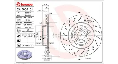 MAGNETI MARELLI 360406116301 Brembo Disk Cls C218 2184210412 DF6668S V1013 25396V 9B85551 18334 BG9192C 3133151 MDC2789C 355126381
