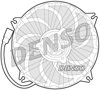 DENSO DER21016 Engine Cooling 1250F4 SEF700180 DER21016 40282810 GA200501 SEF70018 1253V0 125390 47320 PE7530