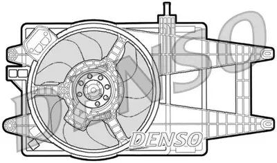 DENSO DER09042 Engine Cooling GA201040 46834077 RECSEF740450 CEF74045GS RECSEF74045 40227540 DER09042 309120 47522 1209567