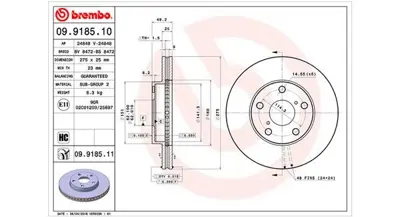 MAGNETI MARELLI 360406009100 Brembo Disk Rav 4 Ii _A2_ On 4351242030 186765 562269B J3302129 230801C 8DD355118691 351520262050 BFR530810 562269J 58008
