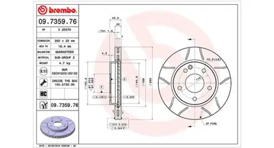 MAGNETI MARELLI 360406032705 Brembo Disk Classe A W168 1684210212 RT20171GL A168421081264 2222202 1283924 8DD355105991 155212030 52155 DDF10351 98200091301