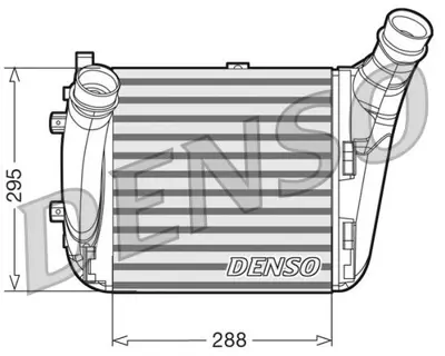 DENSO DIT02031 Engine Cooling 3004318 4L0145804B RA8010471 105368 AI4318 55171490 487033N 30181 DIT02031 60034318