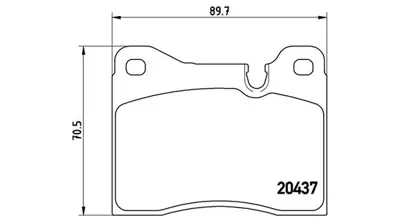 MAGNETI MARELLI 363700406003 Brembo Balata 5 E12 On 598107 8DB355007041 34111116007 571261J DB163 AN4124K BBP1014 34111159263 609031 FD4033A