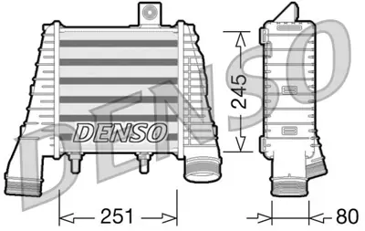 DENSO DIT02009 Engine Cooling RA8010491 4H0145806H 3004321 30238 AI4321 105722 4H0145806K DIT02009 351319201410 4881349