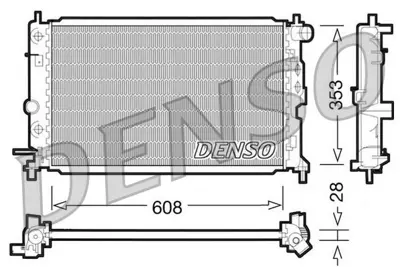 DENSO DRM20026 Engine Cooling 1300180 CR562000S 1073058 37002220 121024 50219A 52464524 52479099 231847 1300182