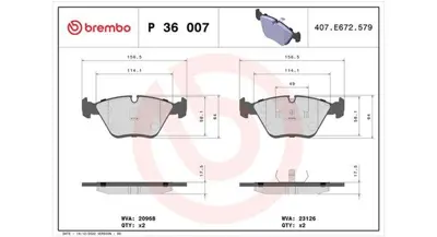 MAGNETI MARELLI 363700436007 Brembo Balata Daimler Xj4 On JLM001829 221214 ADB0798 21241 X40310 BP555 7350 T1200 13046071382 GDB1064