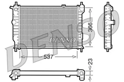 DENSO DRM20011 Engine Cooling 1300116 1300111 1300147 2109156 52204 KOL169 13896A 98OL 1081010 37002091