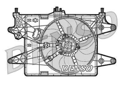 DENSO DER09081 Engine Cooling 51774951 47232 EV874910 DER09081 5042040 85572 FT7559 1551447 KFT7559 5042018