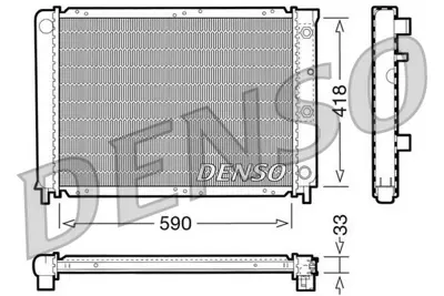 DENSO DRM33032 Engine Cooling 3547155 8MK376720721 VO2089 RA0310290 59002089 8602563 1113002 VOLV5177 BM736 8603905