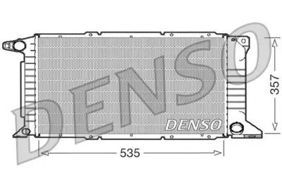 DENSO DRM10101 Engine Cooling 2515217 9117 QF5515 8MK376727761 KFD2261 3603601 2053011 FD2261 FORD5438 18002261