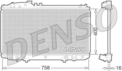 DENSO DRM51009 Engine Cooling 1640050260 606839 DRM51009 1153137