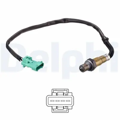 DELPHI ES21147-12B1 Oksijen Sensörü E144004 56029085AA 77906265H 855401 93180670 4570909 A0015407317 55556817 180915 7V906262B