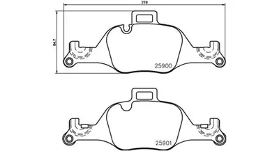 MAGNETI MARELLI 363700406107 Brembo Balata 7 G11,G12 34116875397 5P2040 34116875396 11450 174000 259001951 ADB114229 986424849 6883469 6898192